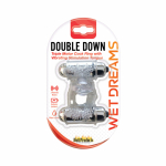 Wet Dreams Double Down Dual Motor Cock Ring With Power Bullet  And Stimulator Tongue With Motor - Image 2