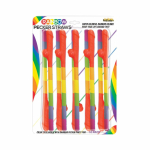 Rainbow Pecker Straws 10pk - Image 2