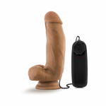 Loverboy - Mma Fighter - 7 Inch Vibrating Realistic Cock - Mocha