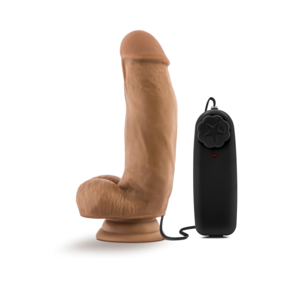 CNVNAL-65103_1_51554093-dcfa-42b9-825e-54f357a98209 Loverboy - Mma Fighter - 7 Inch Vibrating Realistic Cock - Mocha - Image 1