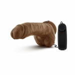 Loverboy - The Boxer - 9 Inch Vibrating Realistic Cock - Mocha - Image 3