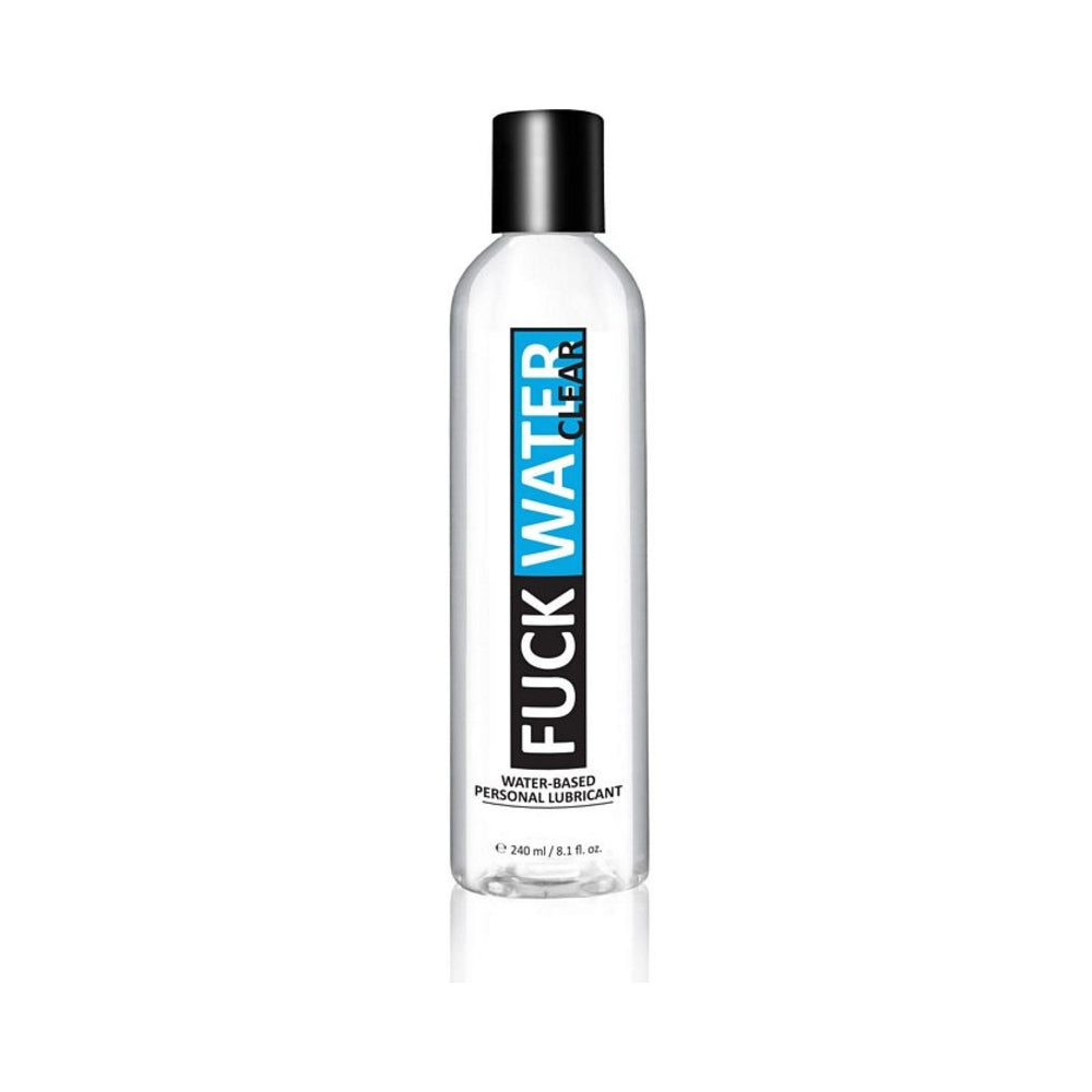 CNVNAL-66481_1_f382aaac-e7ba-45ac-be0d-ed691d18d62d F*ck Water Clear H2O Water Based Lubricant 8oz - Image 1