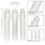 3 Piece Extension Kit Clear - Image 2