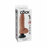 King Cock 8in Vibrating Cock W/balls - Image 3
