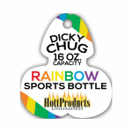 Rainbow Dicky Chug Sports Bottle - Image 2