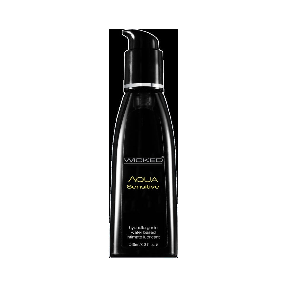 CNVNAL-67967_1_4f7ac4b5-e607-4c25-8be1-fc8acec9239c Wicked Aqua Sensitive Waterbased Hypoallergenic Unscented Lube 8oz - Image 1