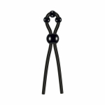 Ultimate Silicone Lasso Cock Ring Black - Image 2