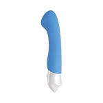 Tempest G Silicone Rechargeable G-Spot Vibrator Blue - Image 3