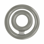 Bullseye Cock Ring Double Ring Smoke - Image 2