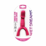 Wet Dreams Tongue Star Cock Crush Vibe With Penis  Pink - Image 2