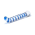 Mr.  Swirl 6.5" Glass Glass Dildo - Image 2
