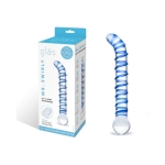 Mr.  Swirl 6.5" Glass Glass Dildo - Image 3