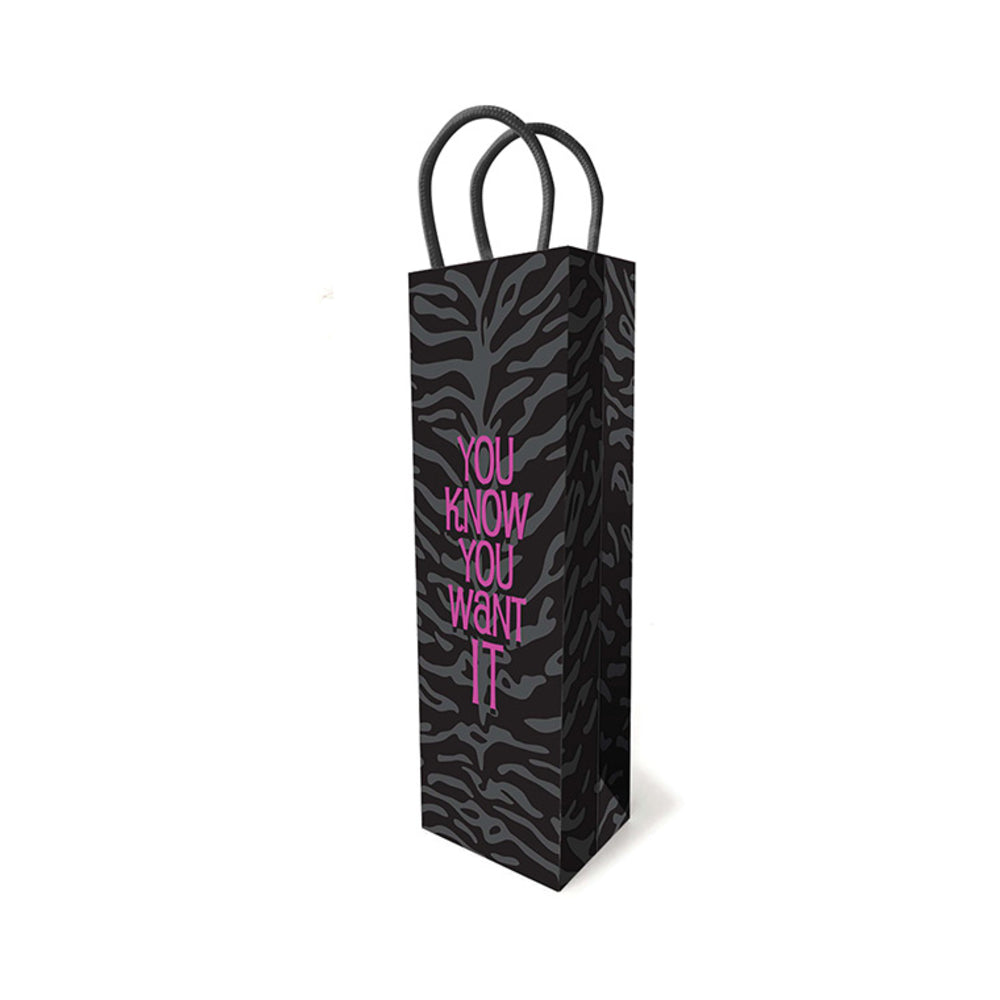 CNVNAL-70387_1_9aeffe5f-f210-45de-a28b-38157e3454e7 You Know You Want It Gift Bag - Image 1