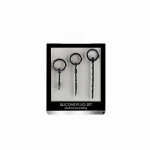 Ouch! Urethral Sounding Plug Set - Black - Image 2