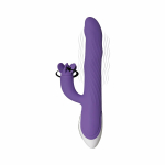 Evolved Tilt-o-whirl Dual Vibe With Spinning Clit Stimulator 8 Vibe Functions And 5 Wave Functions I