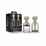 Temptasia - Clit And Nipple Large Twist Suckers - Set Of 2 - Clear - Image 3