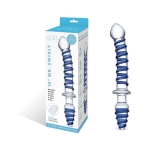 Mr. Swirly Double Ended Glas Dildo And Butt Plug - Image 2