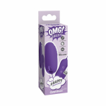 Omg! Bullets Happy Vibrating Bullet, Purple - Image 3