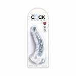 King Cock Clear 7.5in Cock with Balls - Image 3