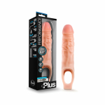 Performance Plus - 9 Inch Silicone Cock Sheath Penis Extender - Vanilla - Image 3