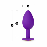 Temptasia - Bling Plug Small - Purple - Image 2