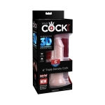 King Cock Triple Density 6 inches Dildo Beige - Image 3