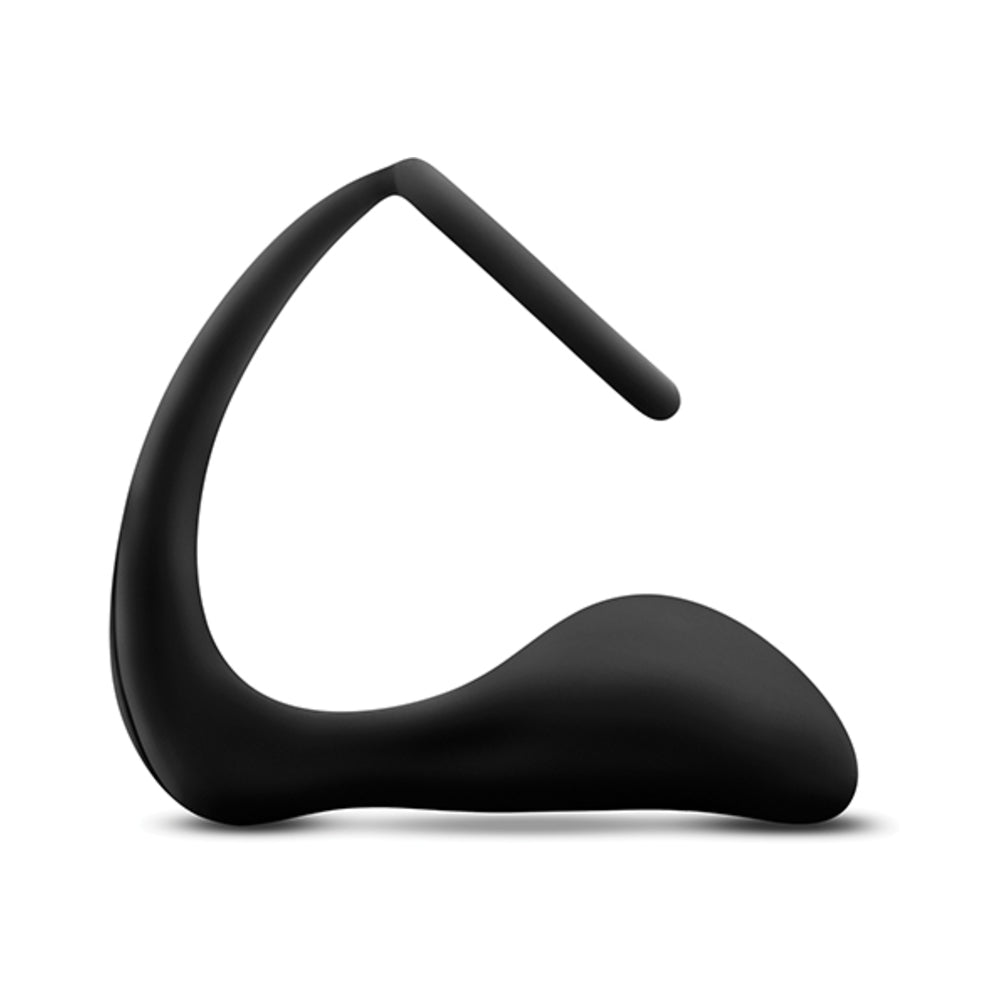 CNVNAL-73957_2_615a19d9-e6bf-41d3-8170-bbb2dd61fe57 Anal Adventures Platinum Cock Ring Plug Black - Image 1