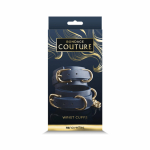Bondage Couture Wrist Cuff Blue - Image 2