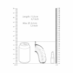 Cage With Silicone Urethal Sounding 16 - Transparent - Image 3