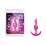 B Yours Curvy Anal Plug Pink - Image 3