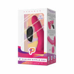 Pegasus 6" Wireless Remote Control Curved Ripple Peg With Harness Pink - Image 3