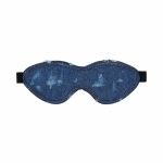 Ouch! Denim Eye Mask - Roughened Denim Style - Blue