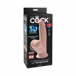King Cock Triple Density Cock 7 In With Swinging Balls - Image 3