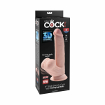 King Cock Triple Density Cock 8 In With Swinging Balls - Image 3