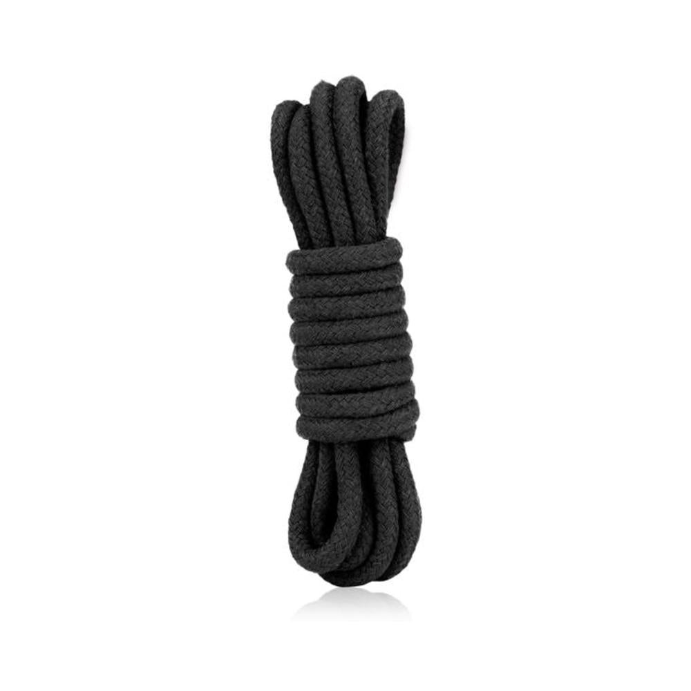 CNVNAL-76321_1e9ec76d7ed93c2b2bac37e091a2ca4e Lux Fetish Bondage Rope 16 Ft/5 M - Black - Image 1