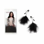 Lux Fetish Feather Nipple Clips - Image 2
