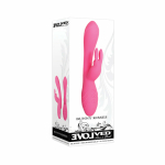 Evolved Bunny Kisses Rechargeable Silicone - Pink - Image 3