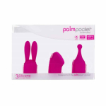 Palmpocket Extended Silicone Massage Heads 3-pack - Image 3