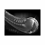 Icicles No. 88 - Glass Suction Cup G-spot Wand - Clear - Image 2
