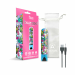 Prints Charming Buzzed Rechargeable 3.5" Bullet - Stoner Chick - Blue - Image 2