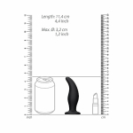 Ouch Curve Butt Plug Black - Image 3