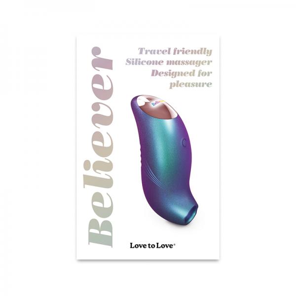 CNVNAL-876476525cd4dc5514 Love To Love Believer Iridescent Turquoise - Image 1