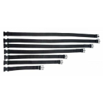 Subdued Full Body Straps Nylon Restraints Black - Image 2