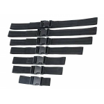 Subdued Full Body Straps Nylon Restraints Black - Image 3