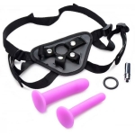 Double-G Deluxe Vibrating Strap On Kit - Image 2