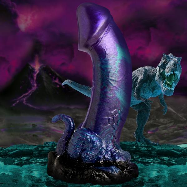 CNVXR-AH304-LARGE65a10329b423f Dino-dick Silicone Dildo - Large - Image 1