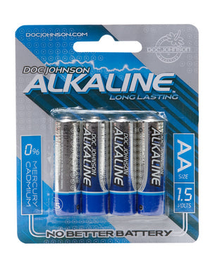 DJ0399-08_1 Doc Johnson Alkaline Batteries - 4 Pack AA - Image 1