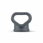 Boners Liquid Silicone 2 In 1 Ball Stretcher Gray - Image 3