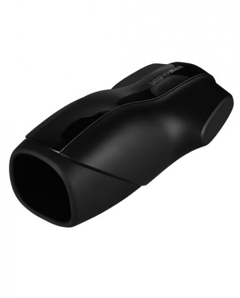 EIS163655bbdc337675c2 Satisfyer Men Vibration Stroker Black - Image 1