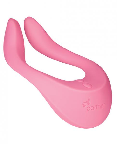 EIS164025bbdc339519d4 Satisfyer Partner Multifun 2 Pink Couples Vibrator - Image 1